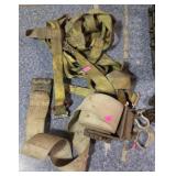 Tow straps, rachet strap, hooks and more in used