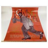 At The Wing Cat's Ball Laminated Poster