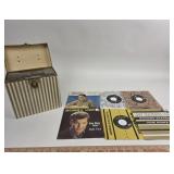 Vinyl Records 45's: elvis Presley Ray Charles