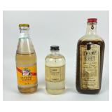 Swamp Root, Quinine Water, Turpentine Bottles
