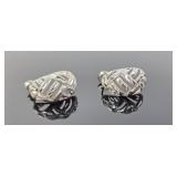 14k Gold Earrings 2.21g TW