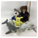 Build-A-Bear Plush, Pikachu, Sharks