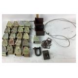 Metal Hardware Brackets, Wire Cable