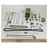 Necklaces, Bracelets, Brooches, Pendants, Pins +