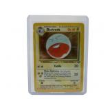 Pokemon Holographic Electrode Trading Card