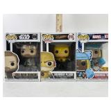 3 Funko Collectible Pops: Reverse Flash, Star