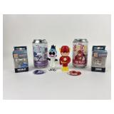 4 Funko Collectibles: Limited Edition Sodas Flash