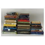 Books by Edward Abbey, L. Ron Hubbard, Bob Schieff