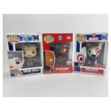3 Funko Collectible Pops: SNL Drunk Uncle,