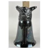 Fox stirrup cup silverplate - faint surface
