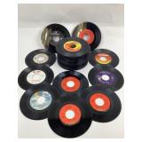 7-Inch Vinyl Records: Connie Cato, Buck Owens, Jer