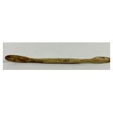 18th or 19th century carved scrimshaw tool,