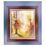 Acrylic on Canvas Landscape Painting