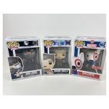 3 Funko Collectible Pops: Mortal Kombat Sub-Zero,