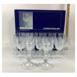 Cristal d'Arques Glassware and Candle Holders
