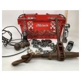 Michael's Basket, Metal Chains, Load Binder, Trail