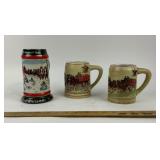 Budweiser Collector's Steins, 1991 Clydesdales