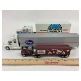 Vintage Clover Toys 1960's-70's VAN LINES MOVERS