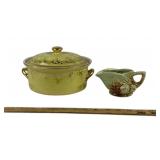 Hall's Superior Casserole Dish, McCoy Ceramic Pitc