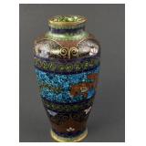 Antique Japanese cloisonne vase, Meiji Period
