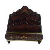 Wooden Desk Organizer With Drawer