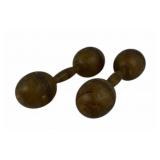 Wood Dumbbells 1.5 Lb