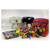 Children's Stools, Mickey Storage Bin, Toys