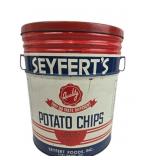 Seyfert's Potato Chips Metal Tin