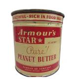 Armour's Star Peanut Butter Tin