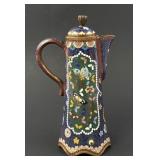 Fine antique Japanese cloisonne miniature hot