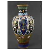 Antique Japanese cloisonne vase, Meiji Period