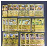20 Pokemon Pikachu holographic cards