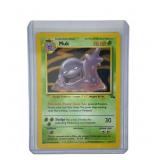 Pokï¿½mon vintage holographic Muk trading card