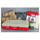 Camp Chef Propane Grill, Marlboro Backpack, Union