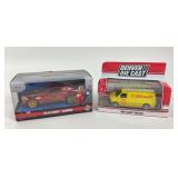 2 new die cast cars