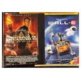 Disney Wall-E and national treasure posters