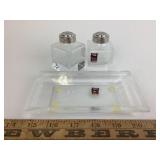 Kristall Krisla Salt & Pepper Shakers