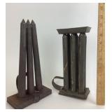 Metal Candle Molds: Four & Six Tubes