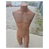 Mannequin Male Torso & Thigh 42 in.