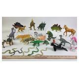 Plastic Dinosaur, Animal, Snake Figures