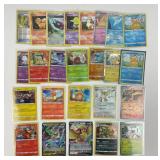 25 Pokï¿½mon trading cards