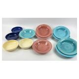 Fiestaware Bowls in Mixed Colors