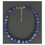 Jay King DTR graduated lapis lazuli barrel bead