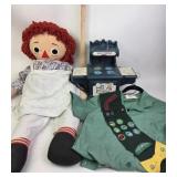 Raggedy Ann Doll, Holly Hobbie Oven, Girl Scout Un