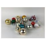 Glass Christmas Ornaments, Rauch, Shiny Brite
