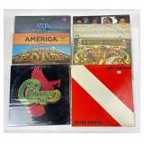 Vinyl Records By Van Halen, Chicago, Boston +