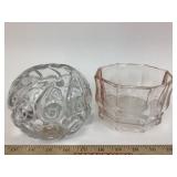 Duncan & Miller Snail Pattern Dish, Octagonal Pink