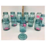 Blue Glass Ball Perfect Mason Jars