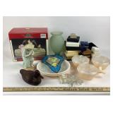 Lemax Village Fountain, Glasswares, Figurines