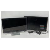 Dell E228WFPc, HP 2159m Computer Monitors